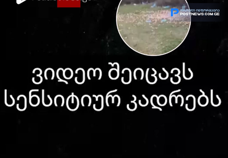 "ვიდეო შეიცავს სენსიტიურ კადრებს! არის რისკი დაავადების გავრცელების" - რა კადრებს ავრცელებს მოძრაობა "ჩემი ქალაქი მკლავს"?