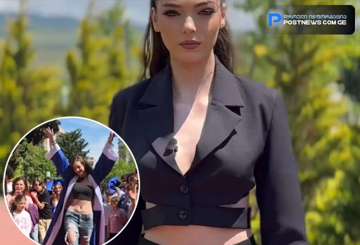 ვინ არის და რას ჰყვება 17 წლის გოგონა, რომლის "ბოლო ზარის" ვიდეო კრიტიკის ქარცეცხლში მოექცა