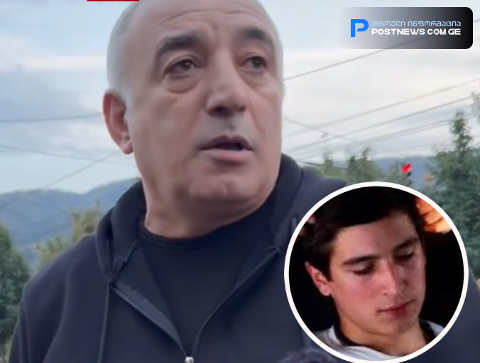 რას ამბობს გურამ დადიანიძის მამა, რომელიც შსს-თან მიმდინარე აქციაზე მივიდა?